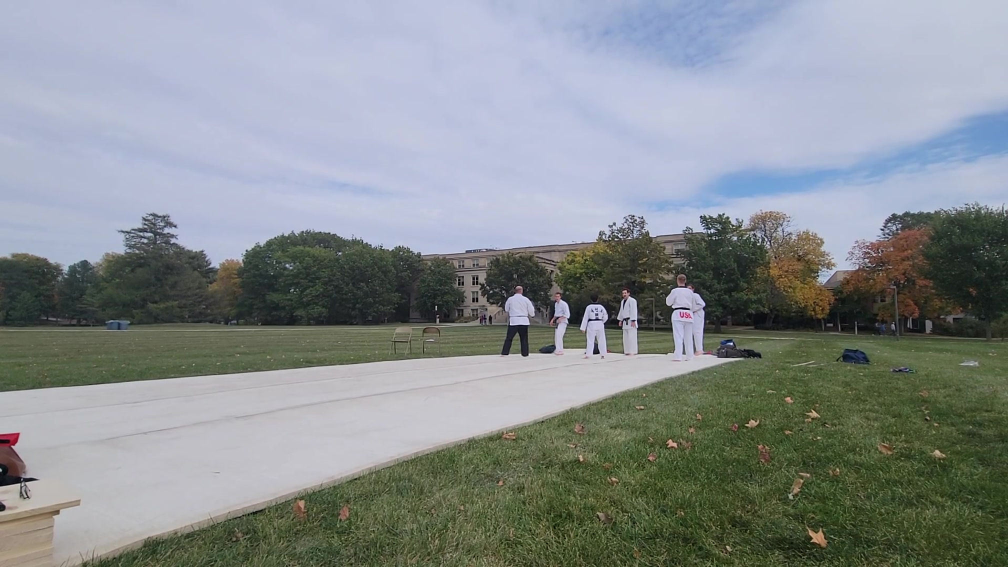 Taekwondo demonstration